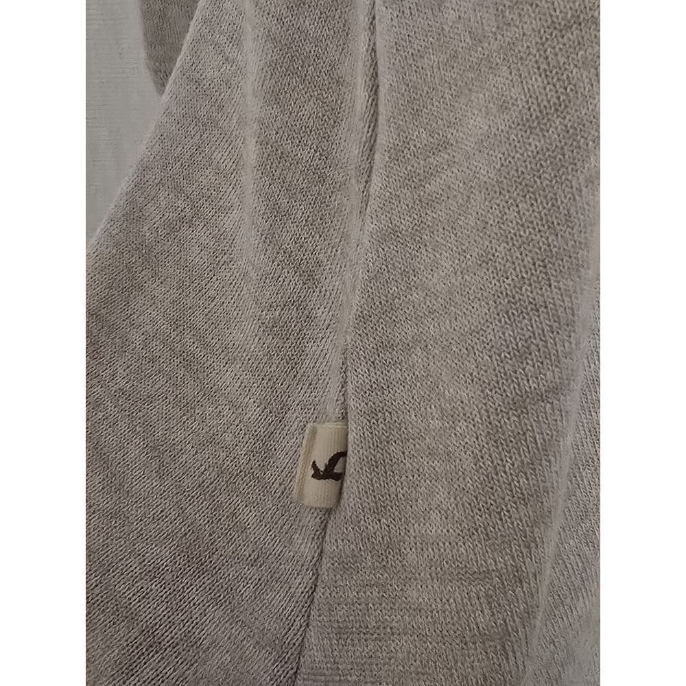 Hollister Women’s Beige Knit Top Sz M Minimalist Long Sleeve Y2K 90s Vibe - Picture 4 of 5